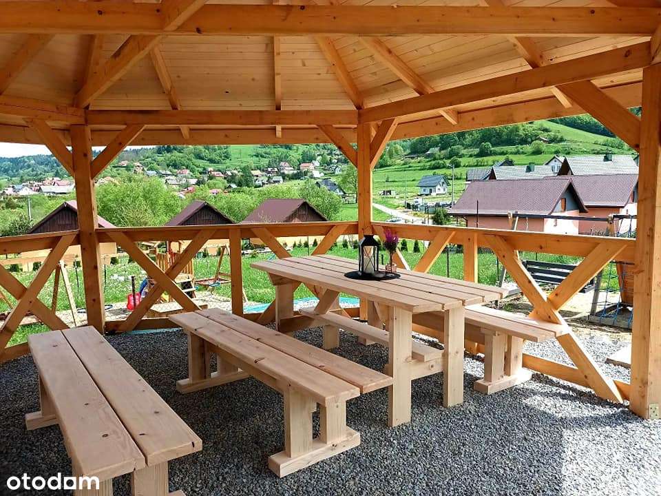 Ośrodek wypoczynkowy Bieszczady Solina Zawóz 70 arów 14 domków-11