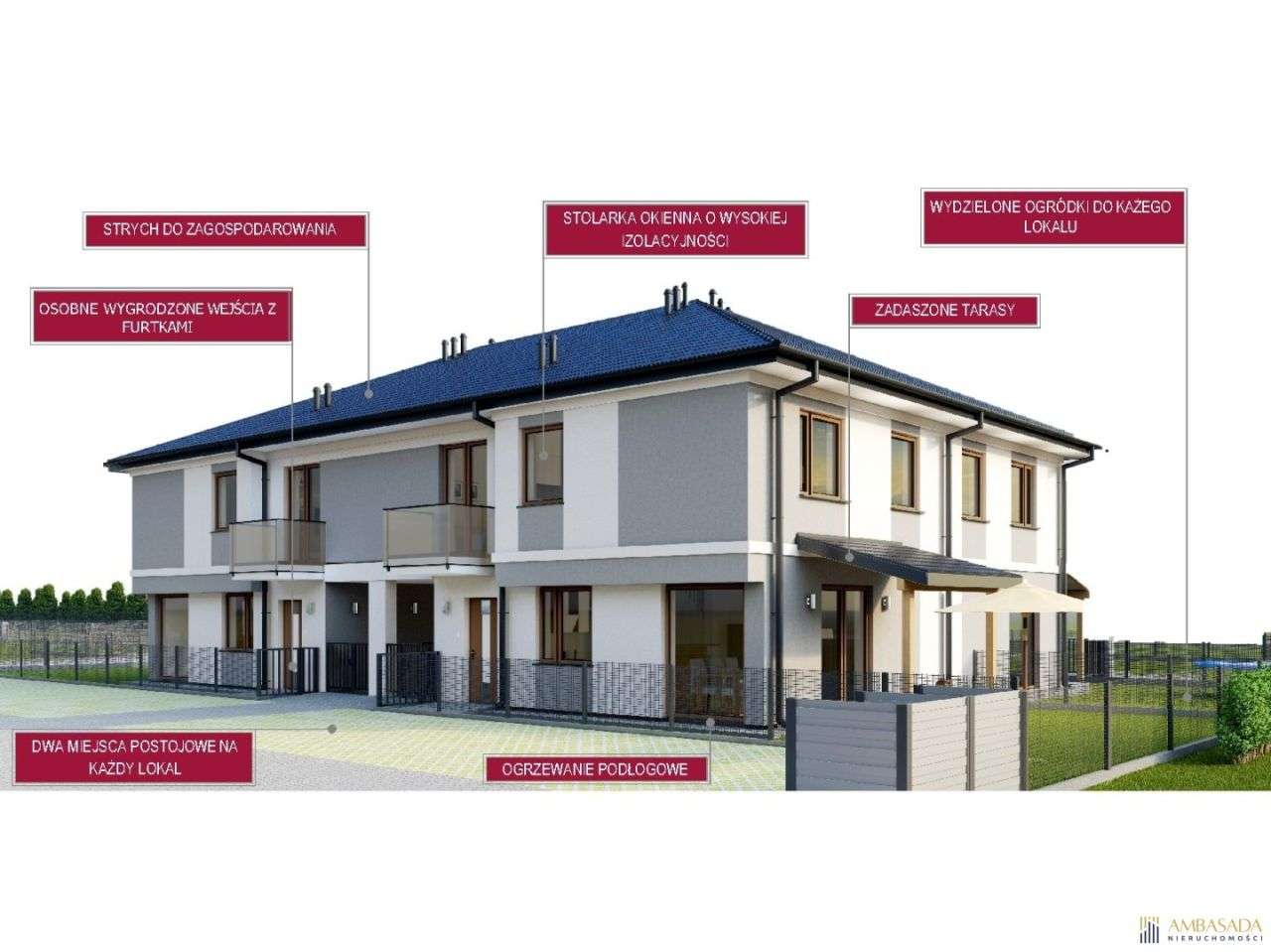 *95 M2*4 Pokoje*Ogród*Porosły - Pełny obrazek: 4/6