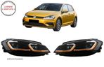 Faruri LED VW Golf 7.5 VII Facelift (2017-up) cu Semnal Dinamic- livrare gratuita - 18