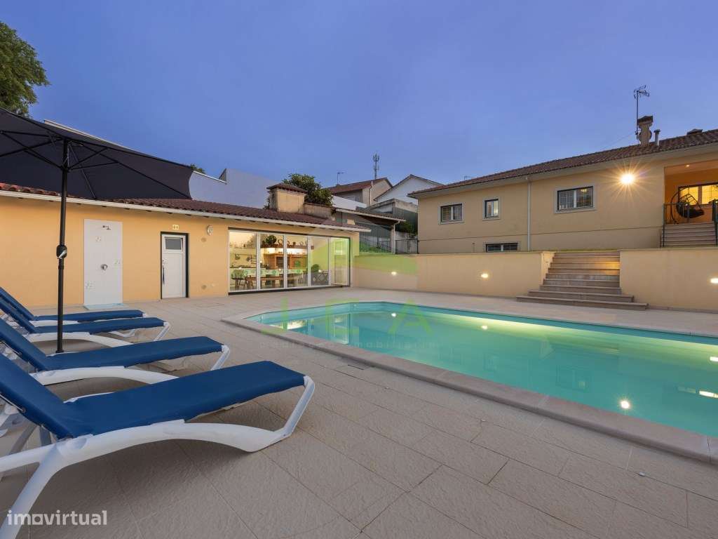 Moradia V4 com piscina e terreno a 15min de Leiria-59