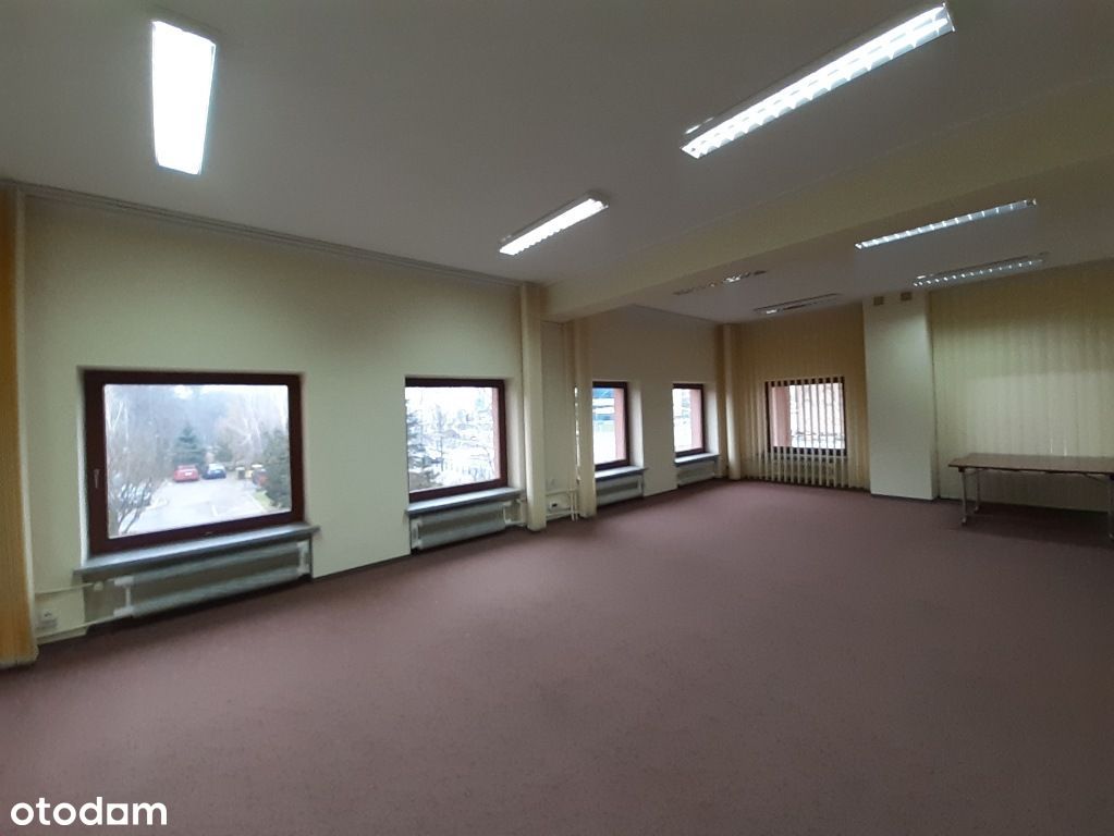Biuro klimatyzowane 98 m2, parking - bezpośrednio