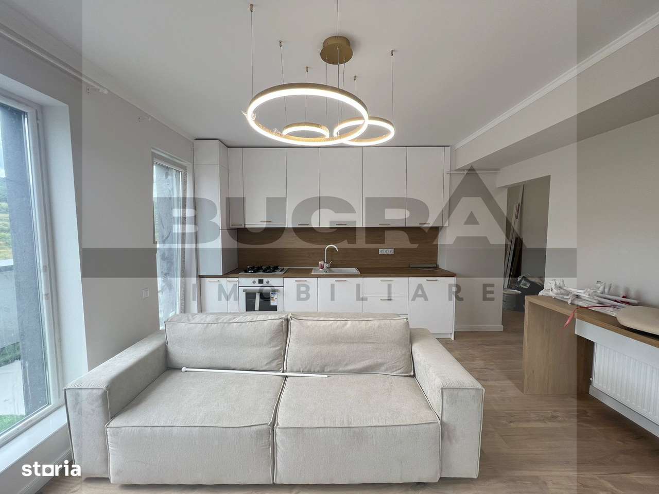 Apartament de 2 camere, 38mp, lux, parcare, zona Terra - Imagine principală: 2/7
