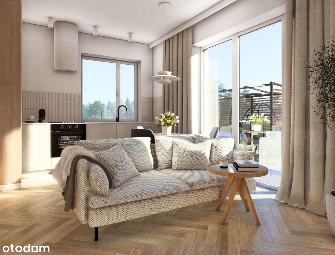 Mieszkania bezczynszowe w zabudowie szeregowej 43,84 m2 od 372 640 zł - Pełny obrazek: 4/20