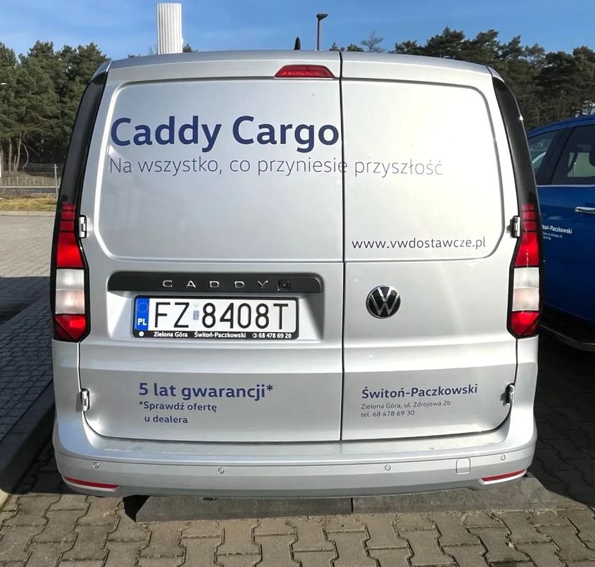 Volkswagen Caddy 5 Cargo / 2.0 TDI / 122KM / DSG 7-G