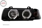 Faruri Angel Eyes BMW Seria 3 E36 Coupe Cabrio (1990-1999) Negre- livrare gratuita - 11