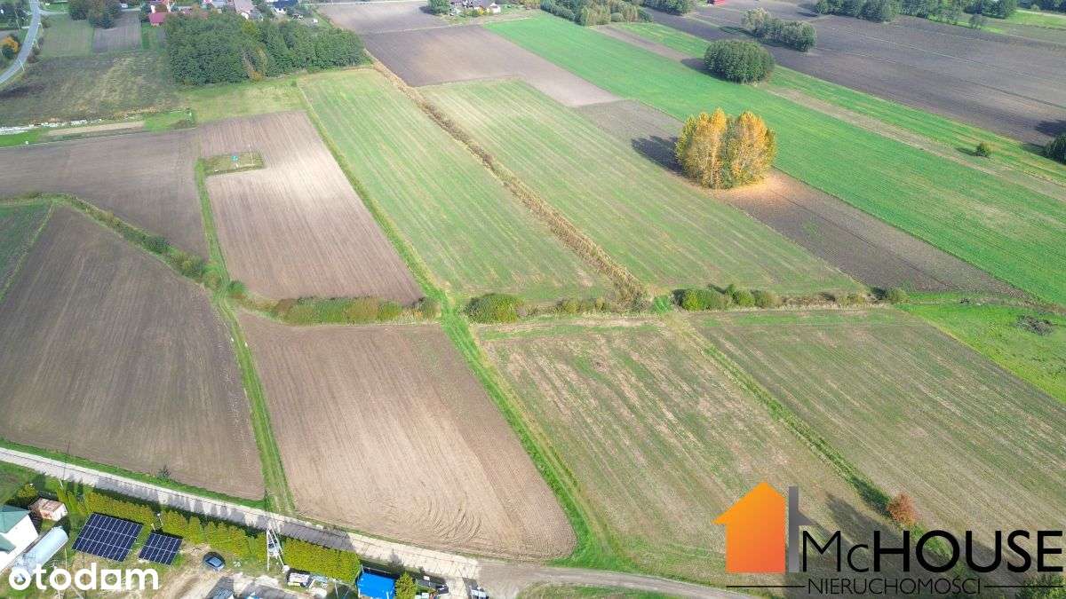13km Mielec - Kawęczyn, 4,3ha i Wz na 26 domów-13