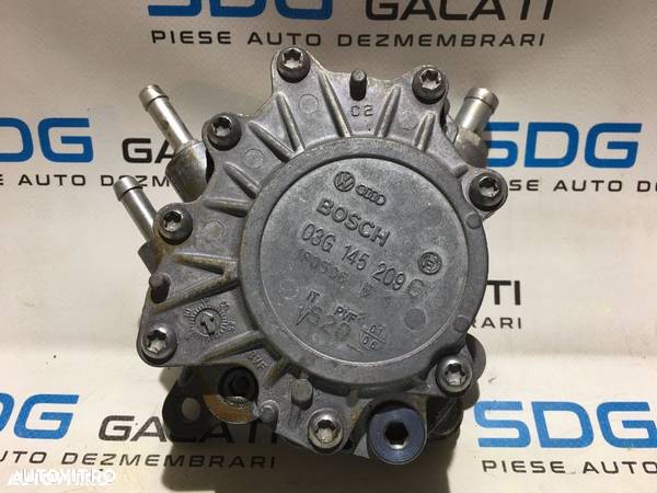 Pompa Vacuum / Vacum / Tandem Audi A3 8P 2.0TDI AZV BKD BMN BMR 2003 - 2012 COD : 03G 145 209 C / 03G145209C - 1