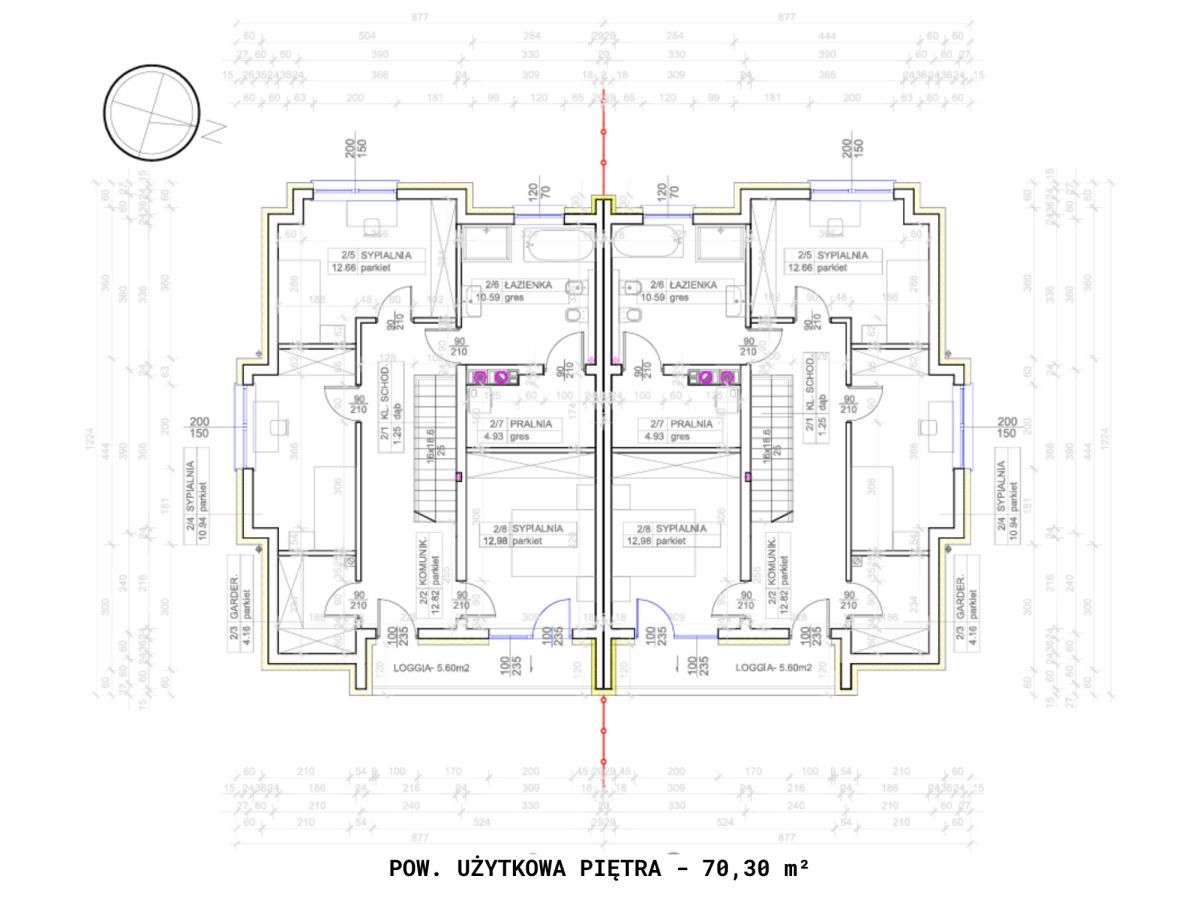 Bliźniaki z dużą działką i garażem | Horodniany-5
