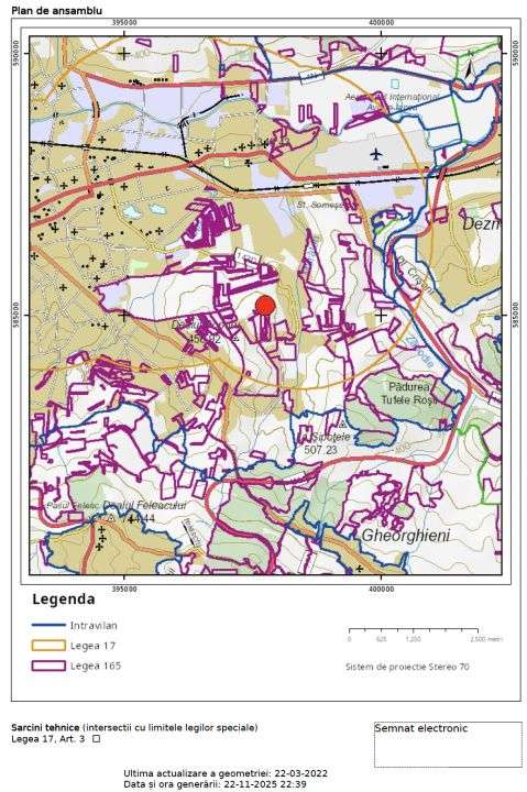 Comision 0. Teren Intravilan, Strada Colonia Sopor CJ 400482-9