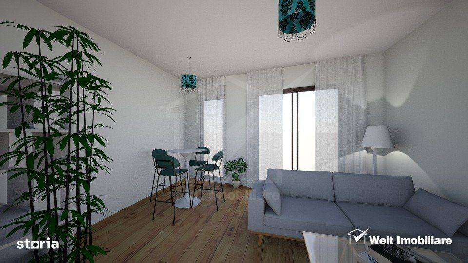 Apartament la etaj intermediar, Piata Cipariu