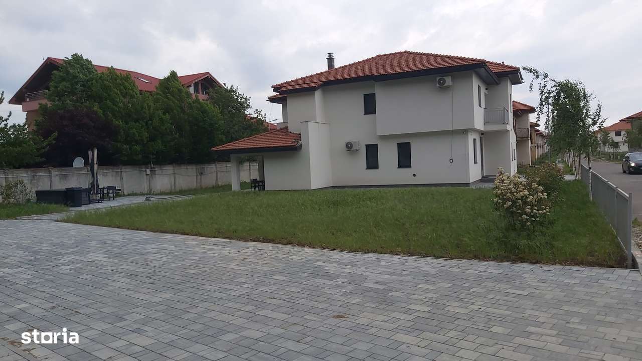 VILA  ultracentral Sos Unirii Corbeanca langa padure teren 1350 mp-5