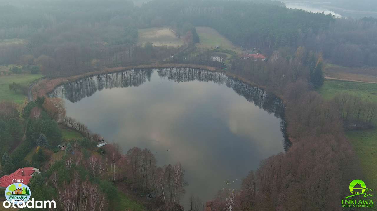 ENKLAWA prezentuje: Mały domek + DUŻA działka przy JEZIORZE! Zobacz-5