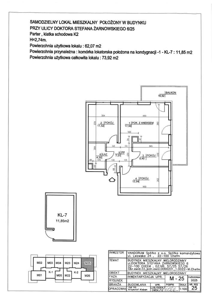 Gotowy Apartament 62 m² | Balkon 17 m² | Windy | Garaże - Pełny obrazek: 4/10
