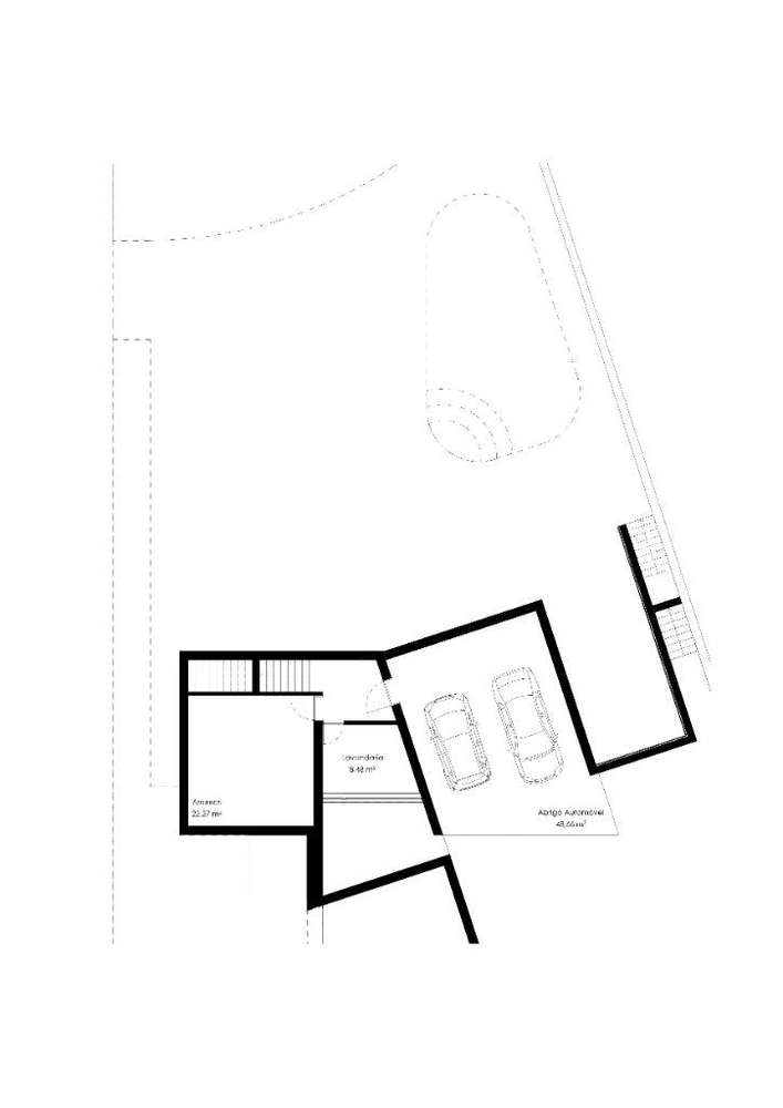 Moradia V3 com arquitetura moderna.-8