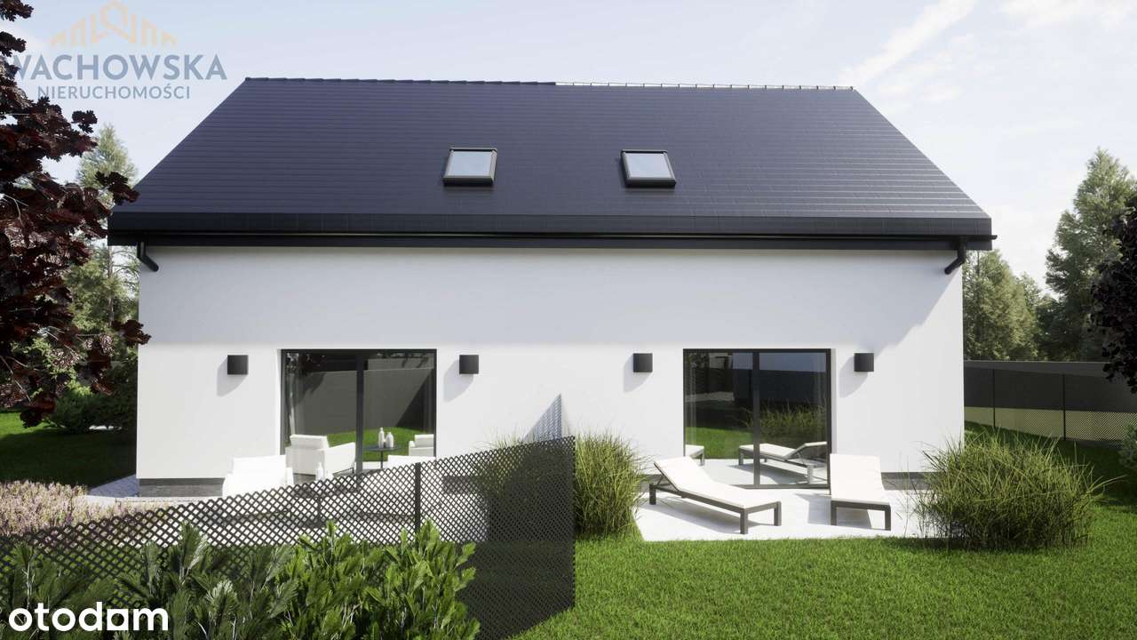 Dom w zabudowie bliźniaczej -  NOWE osiedle Leśne Zacisze-3