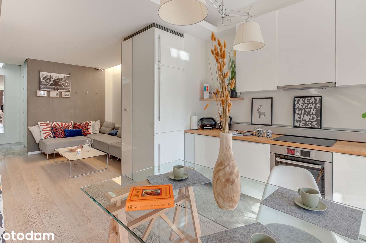 Apartament w Klimt House, Stary Mokotów 60 m² + taras 15 m², garaż - Pełny obrazek: 4/17