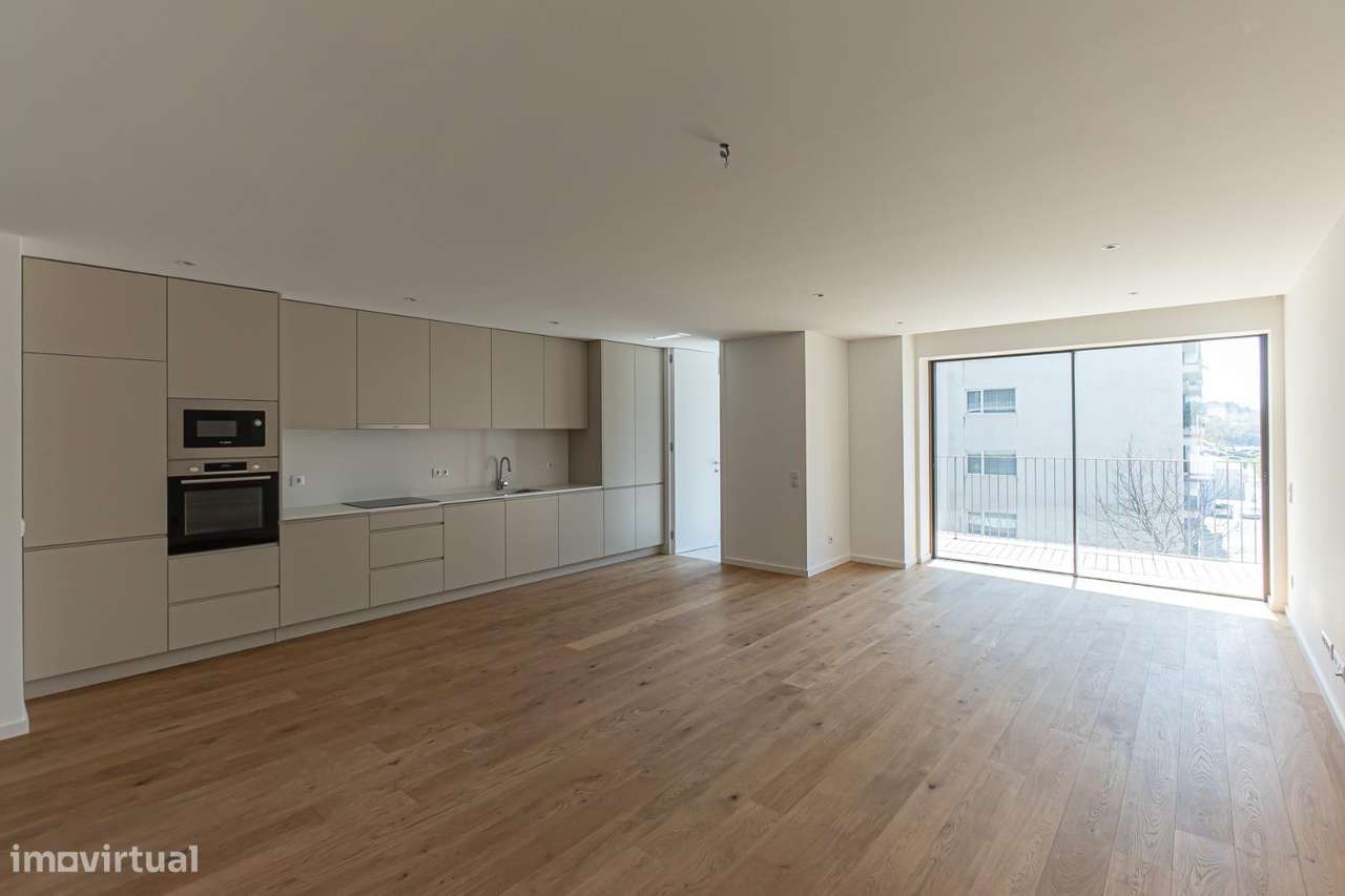 T3 Novo Luxo em Matosinhos Sul a 200m Praia, Varandas e Garagem Dupla - Grande imagem: 2/29