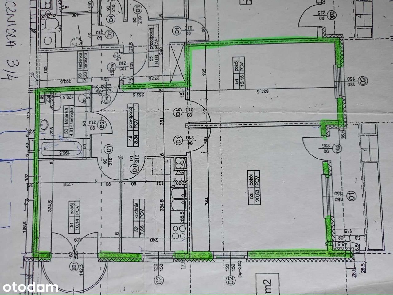 Mieszkanie 3 pokojowe na sprzedaż, 67 m KW. Parter