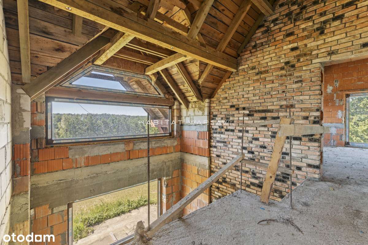 Dom z potencjałem w otoczeniu jeziora i lasu-11