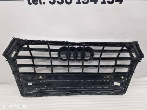 AUDI Q5 II 80A S-LINE 16- ATRAPA / GRILL PRZEDNI PRZÓD NA PDC , NR 80A853651C / 80A853651D / 80A853651E , NR AUKCJI GL54 - 15