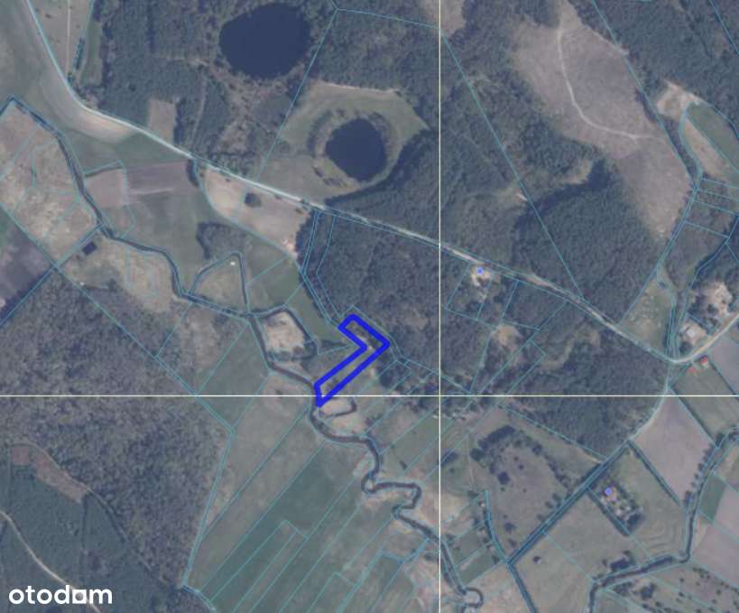 Działka na Kaszubach lasy, rzeka Zbrzyca, lasy, lokalizacja-9