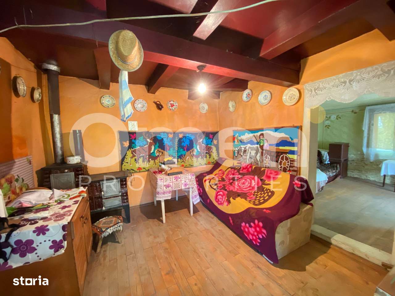 Casa de vanzare in Berinta de 50 mp cu anexa si 22 de ari teren - Imagine principală: 5/10