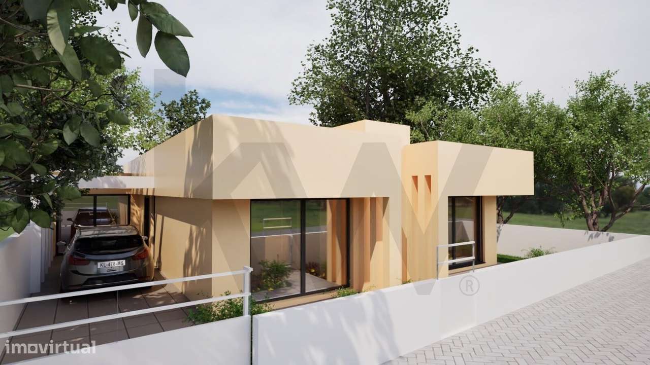 Moradia Térrea T3+1 com Piscina – Em Construção | Conclusão no Final d - Grande imagem: 3/12