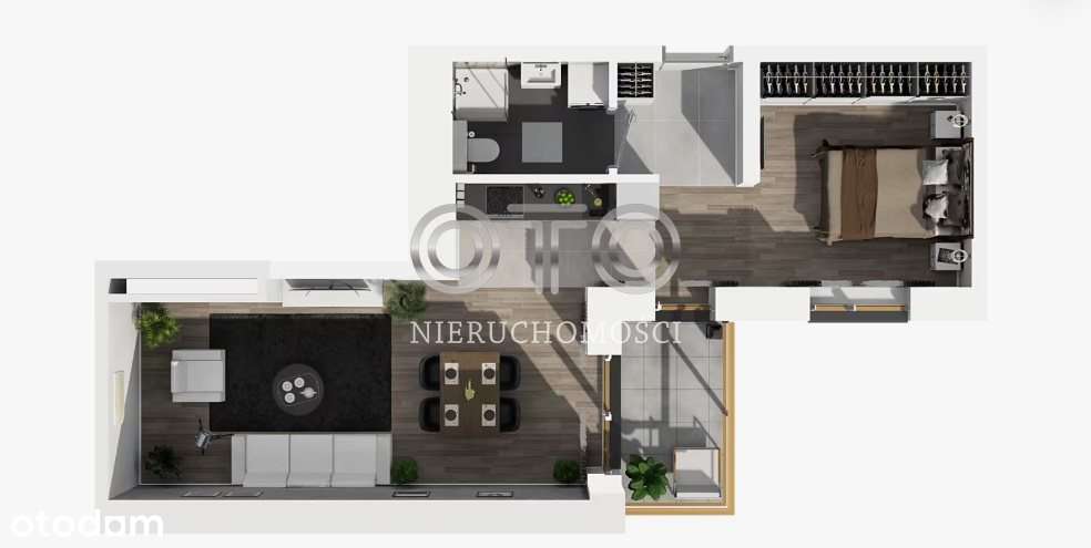 Świetna lokalizacja/2 pokoje/Tramwaj/Winda-4