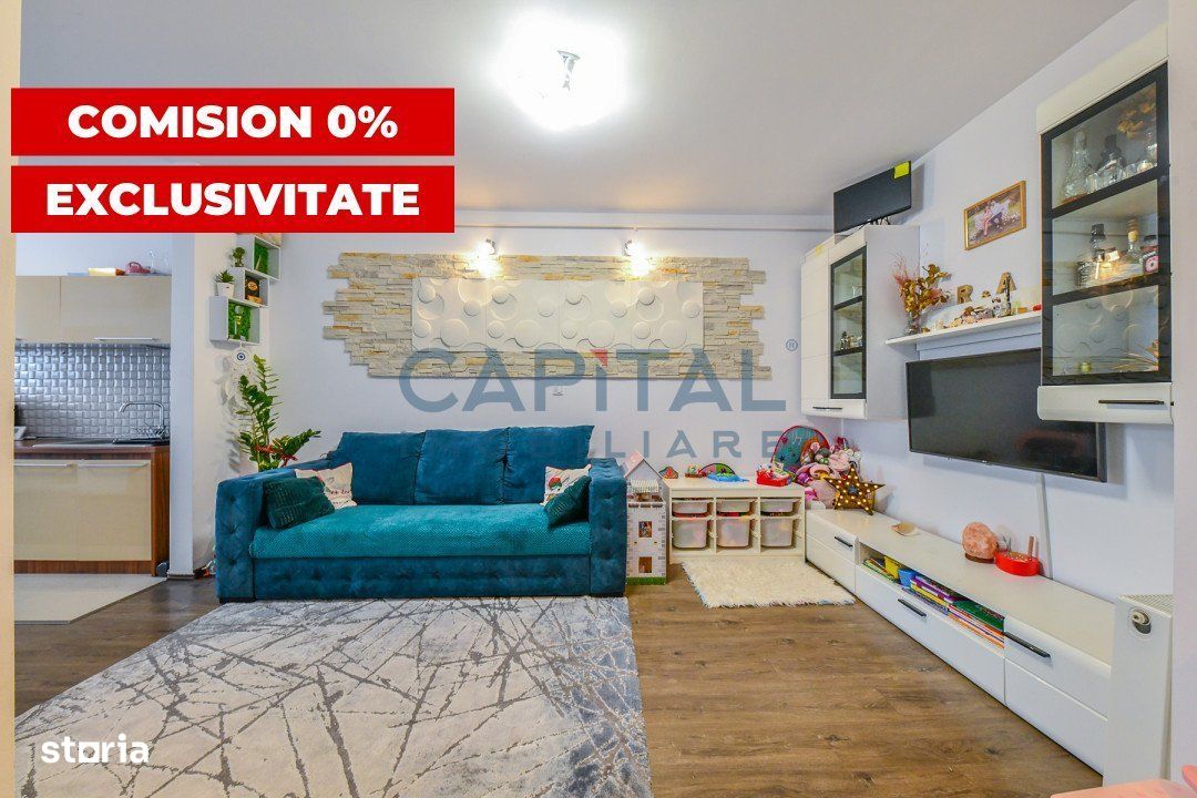 COMISION 0! Apartament 2 camere Semidecomandat, Floresti, Str Stadionu