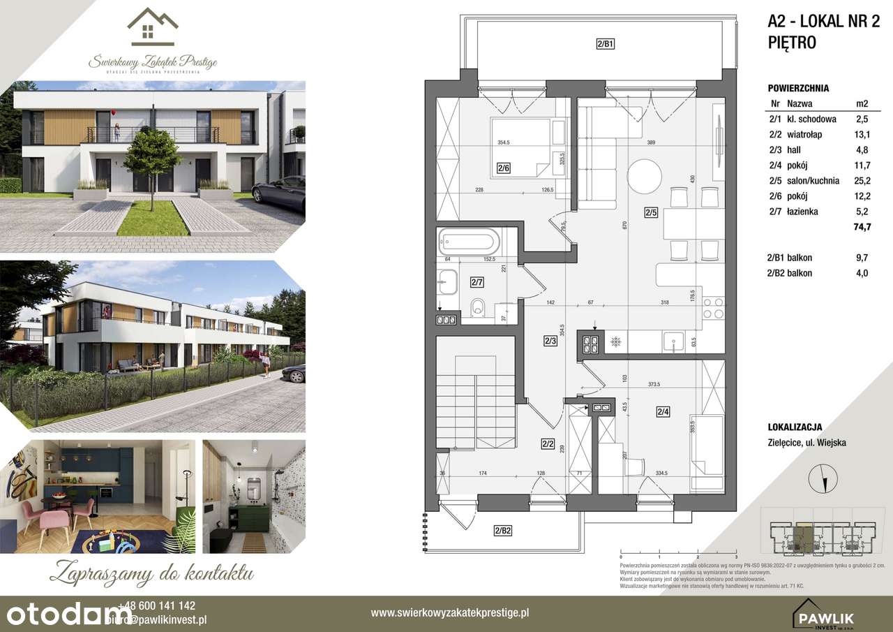 NOWA CENA ! Szeregówka Zielęcice - 3 pokoje - Gotowe do odbioru-7