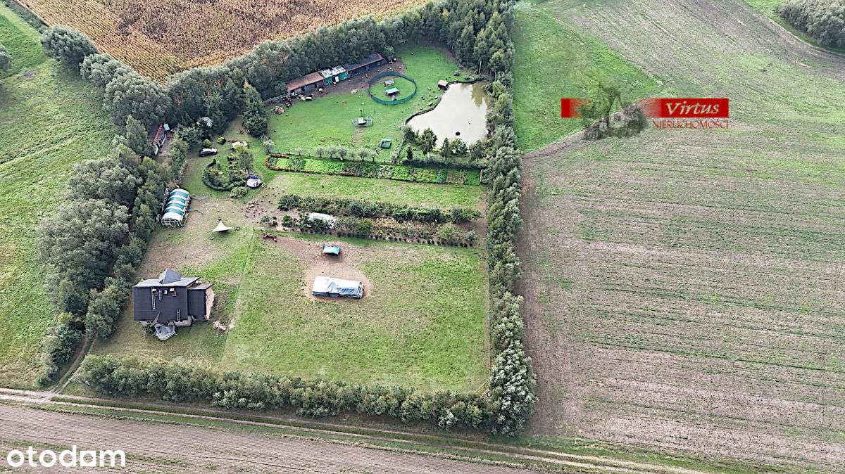 duża działka z domem wolnostojącym - Pełny obrazek: 5/20