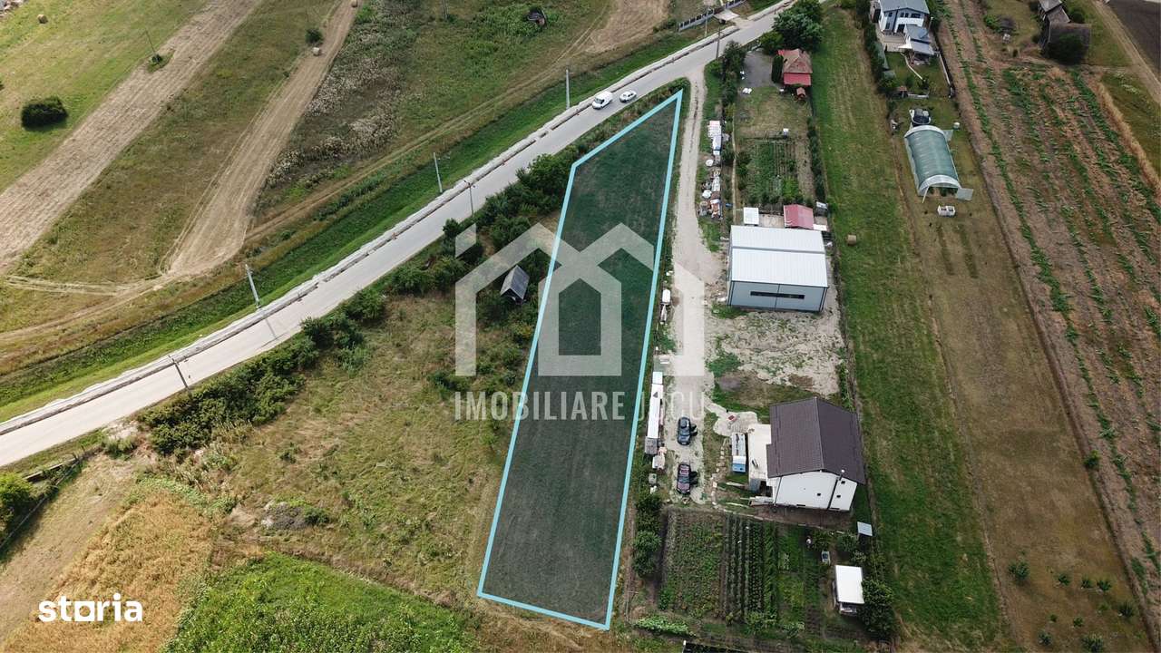 COMISION 0% Teren intravilan 1000mp - Ideal pentru construcție - Imagine principală: 2/4