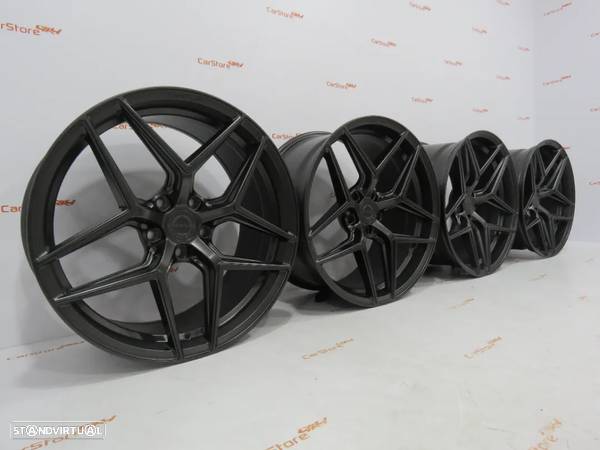 Jantes Concaver CVR2 20 x 9.5j et 22+ 10.5j ET40 5x120 Carbon Graphite - 4