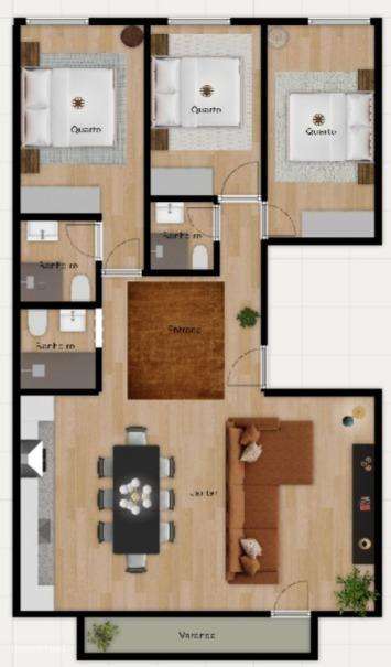 T3 Totalmente Remodelado c/ varanda em Benfica-29