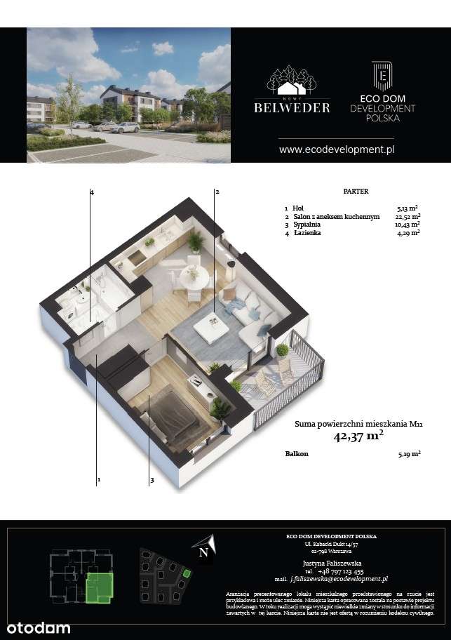 Nowe mieszkania blisko Warszawy – Osiedle Nowy Belweder w Mogielnicy - Pełny obrazek: 3/8