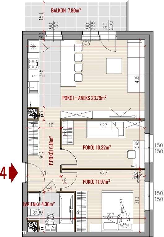 Perfekcyjne, DO NEGOCJACJI! nowe mieszkanie w stanie deweloperskim.-15