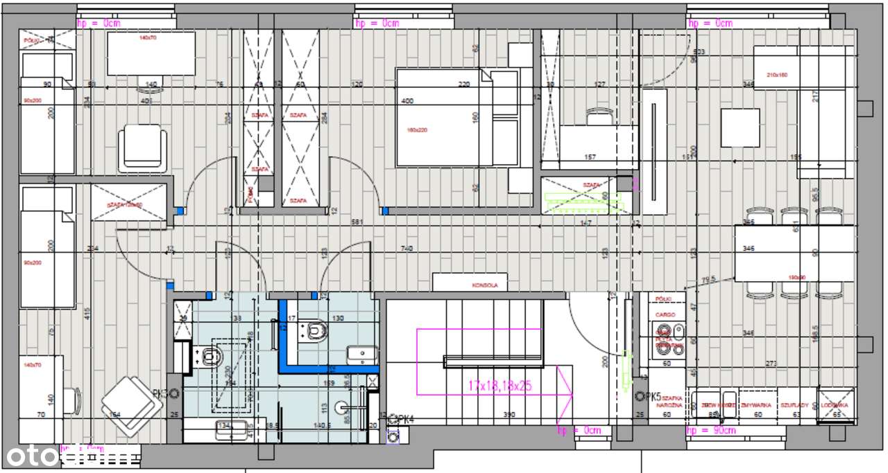 Funkcjonalne, wykończone - 82 m  - Wola Justowska - 4 pokoje + gabinet - Pełny obrazek: 5/15