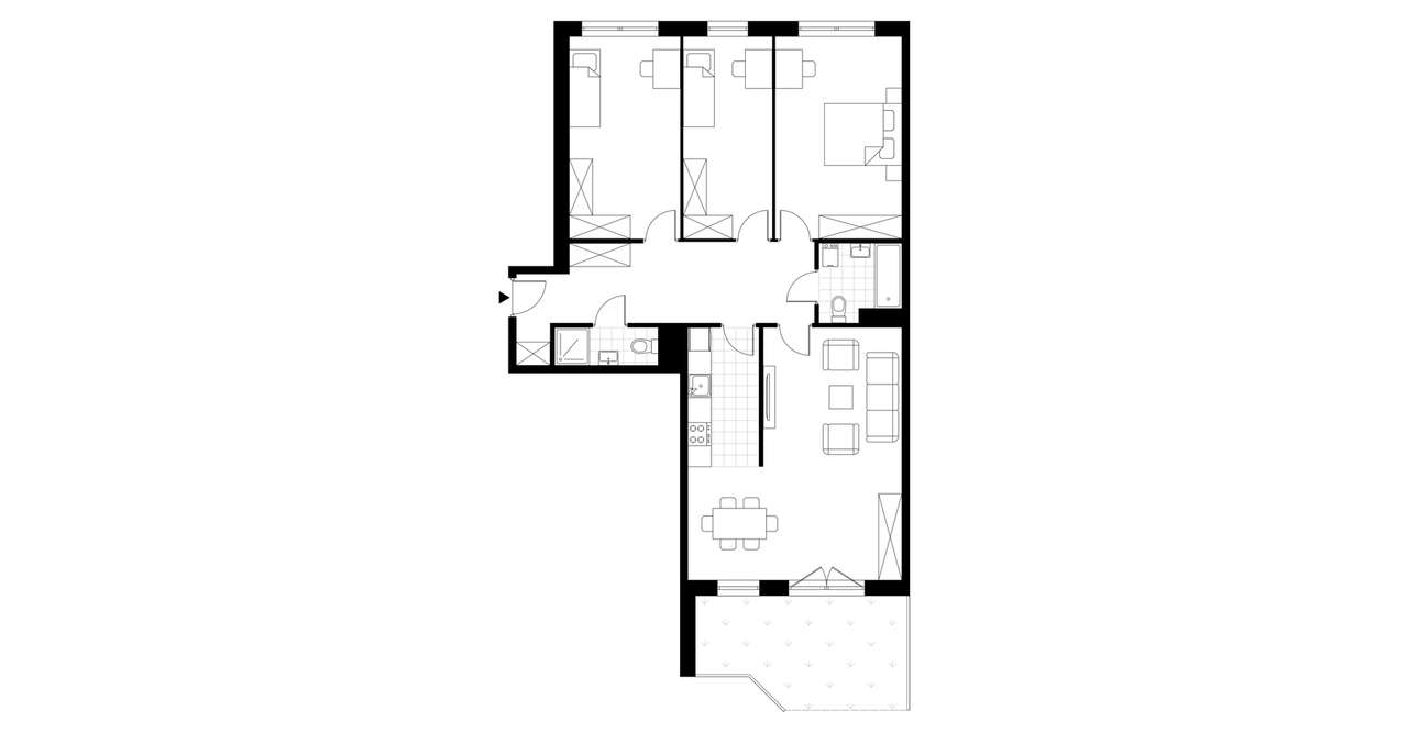 Diamentowe Tarasy | komfortowe mieszkanie C/M30 - Pełny obrazek: 4/8