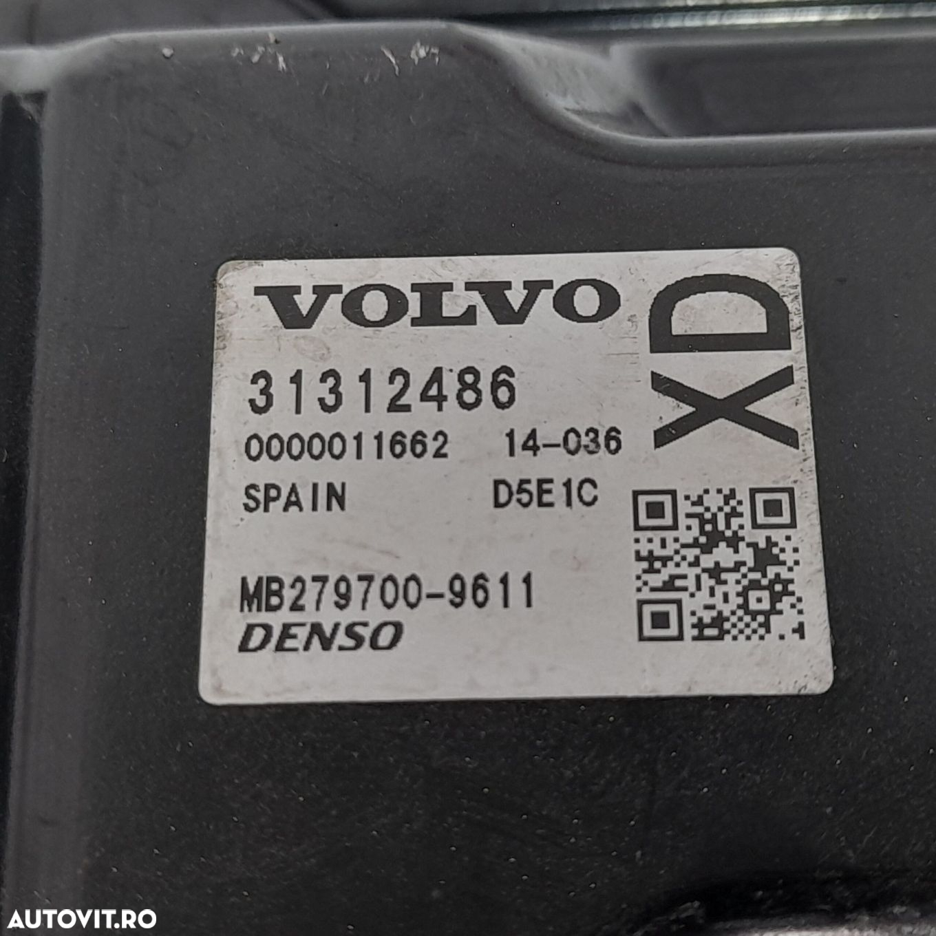 Calculator Motor Volvo S60 V60 XC60 2.0 Diesel 2014- 31312486 - 14012901141 - 3