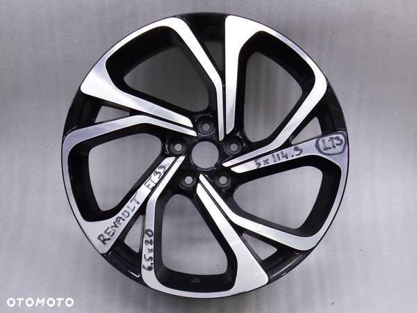 FELGA RENAULT SCENIC 6,5x20 ET33 5x114,3 OEM - 4