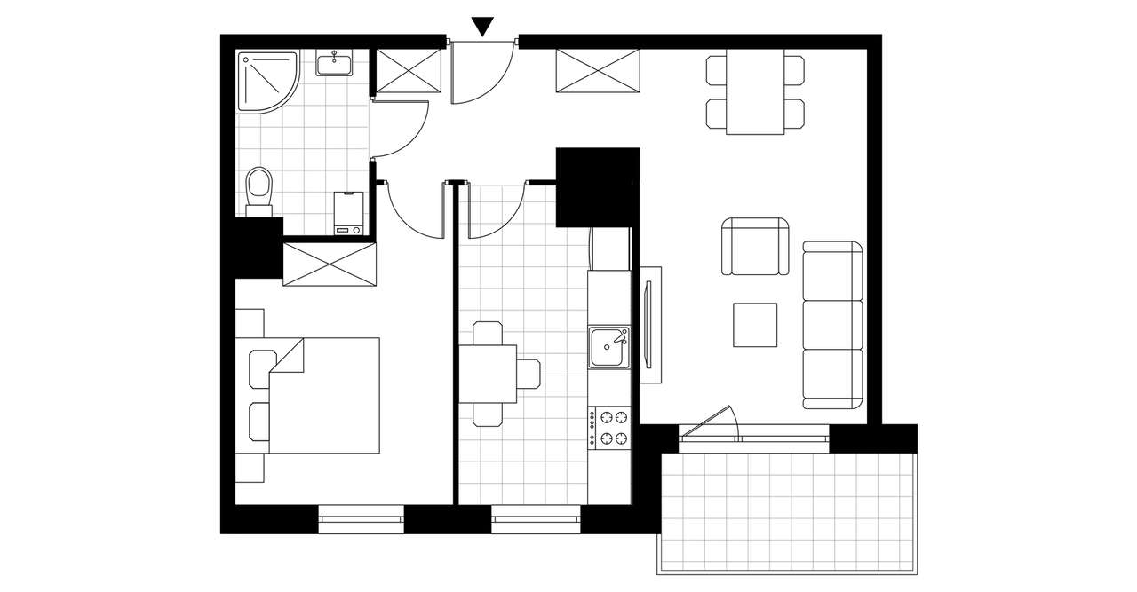 Osiedle Green Park | mieszkanie 2-pok. | 9_A15 - Pełny obrazek: 4/9