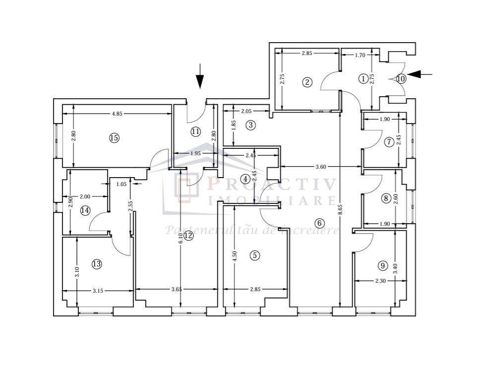 Spațiu 141mp | Bloc Nou | 3 Parcari | Vis-a-vis Santa Fe S-962-10