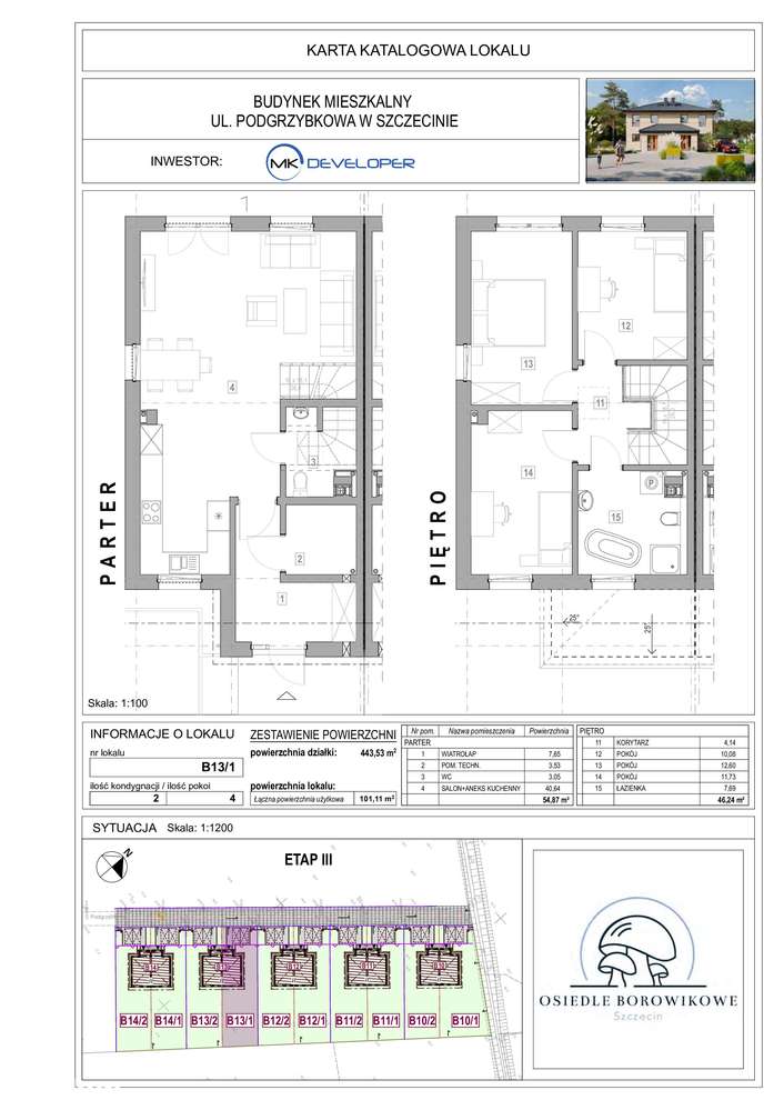 Osiedle Borowikowe- Dom z widokiem na Puszczę - Pełny obrazek: 5/10