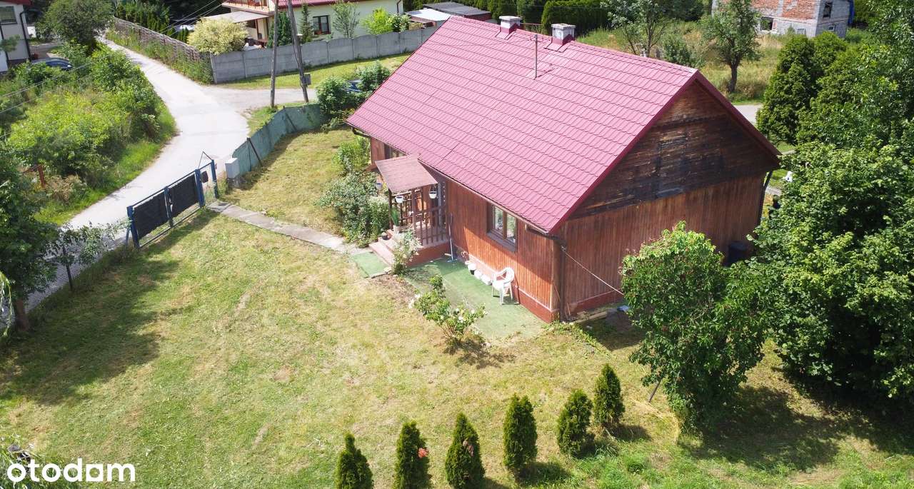 Klimatyczny drewniany dom w Krakowie, Podgórze-Rybitwy | 80m2 | 5 arów