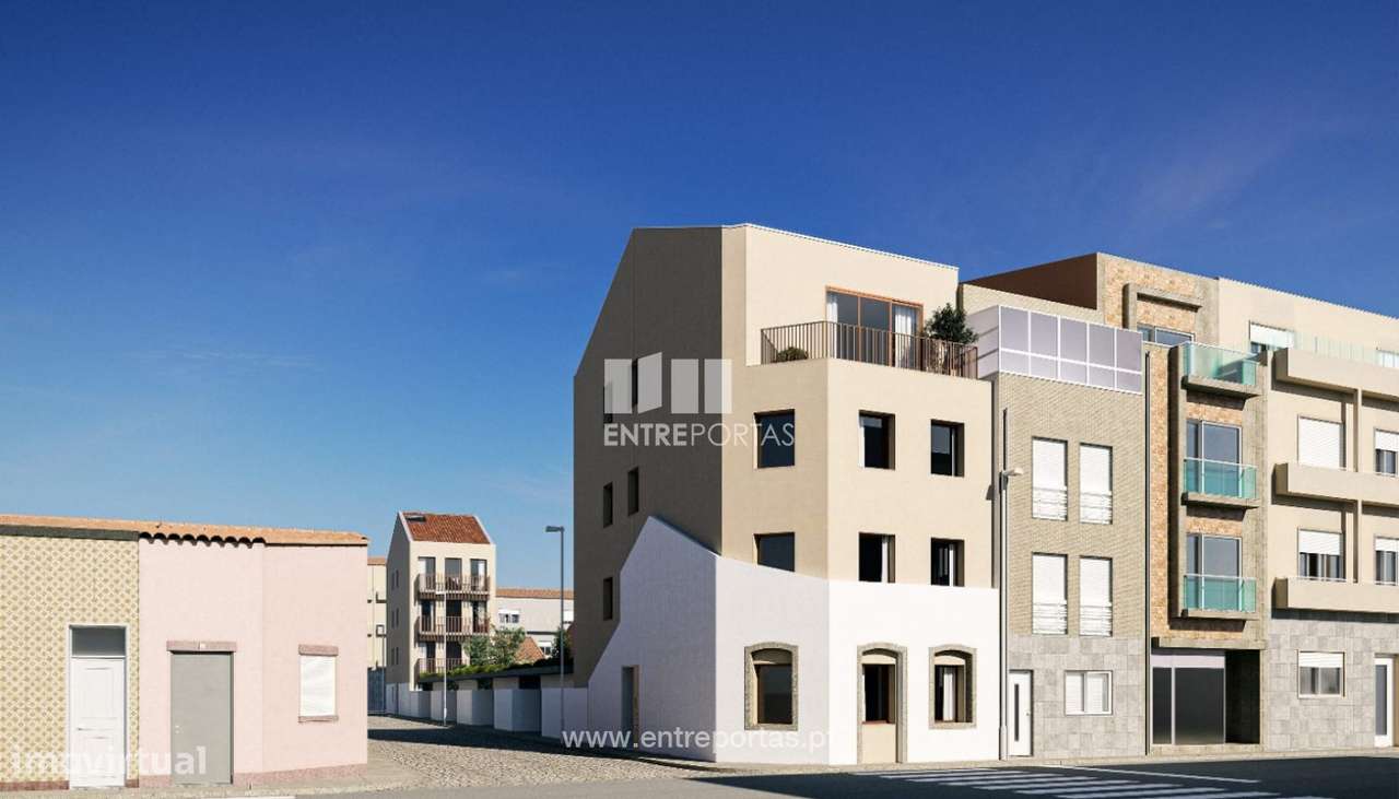 Venda de Apartamento T2 próximo do mar, Caxinas, Vila do Conde - Grande imagem: 1/13