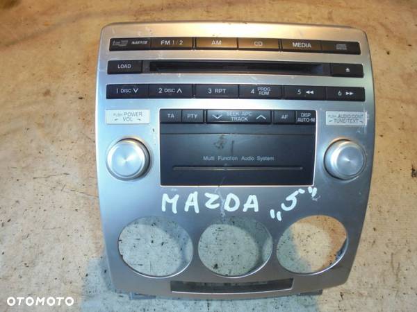 MAZDA 5 RADIO CD FABRYCZNE 14793822 - 1