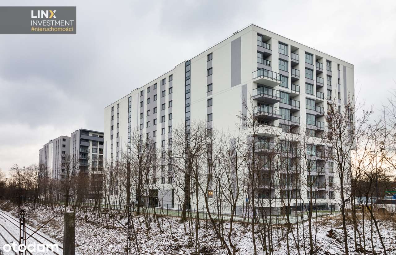 Funkcjonalne 35,76 m2 z osobną sypialnią przy Al.29 Listopada-12