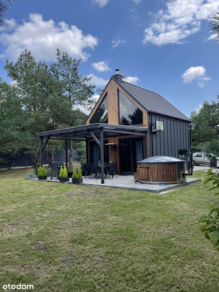 Nowoczesny dom nad jeziorem, las, klima, kominek,w pełni urządzony - Pełny obrazek: 4/19