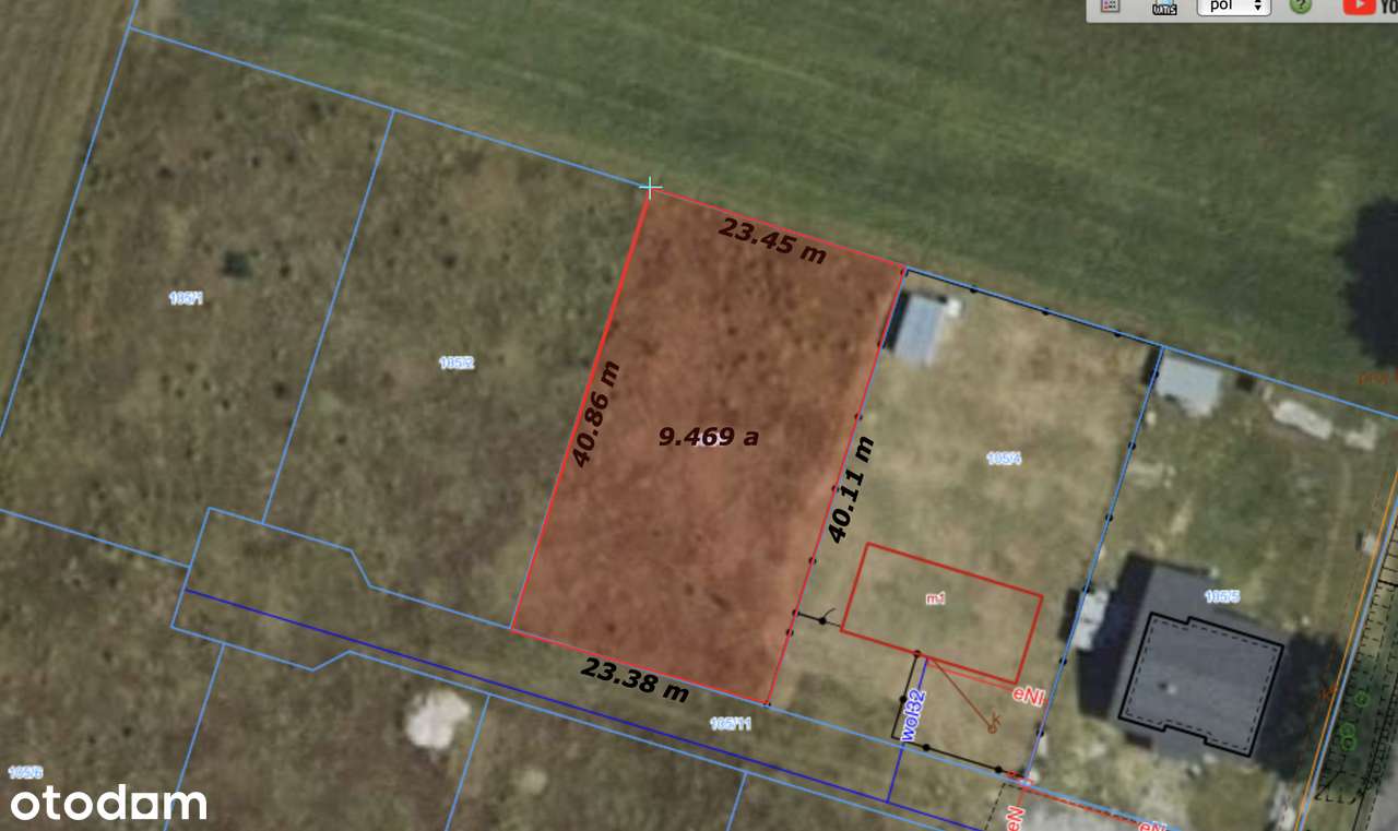 Działka pod budowę domu jednorodzinnego-2