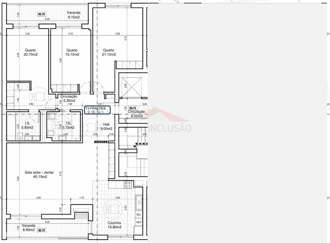 Casal do Moledo, Apartamentos novos em construção-24